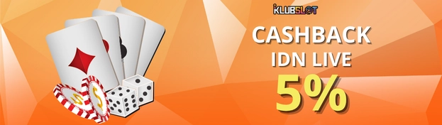 CASHBACK IDNLIVE